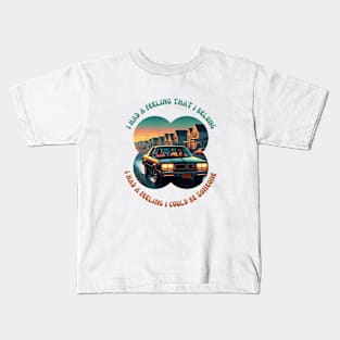 TRACY CHAPMAN Fast Car Merch Kids T-Shirt